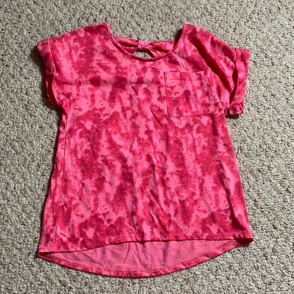 Jessica Simpson Other - Jessica Simpson Girls Tie Dye Pink T-Shirt size M Medium